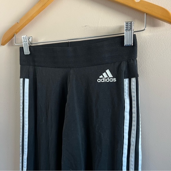adidas Black 3-Stripes Leggings | Size Small | Athletic Fit - Picture 5 of 5